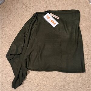 Coco + Carmen Olive Green Scarf